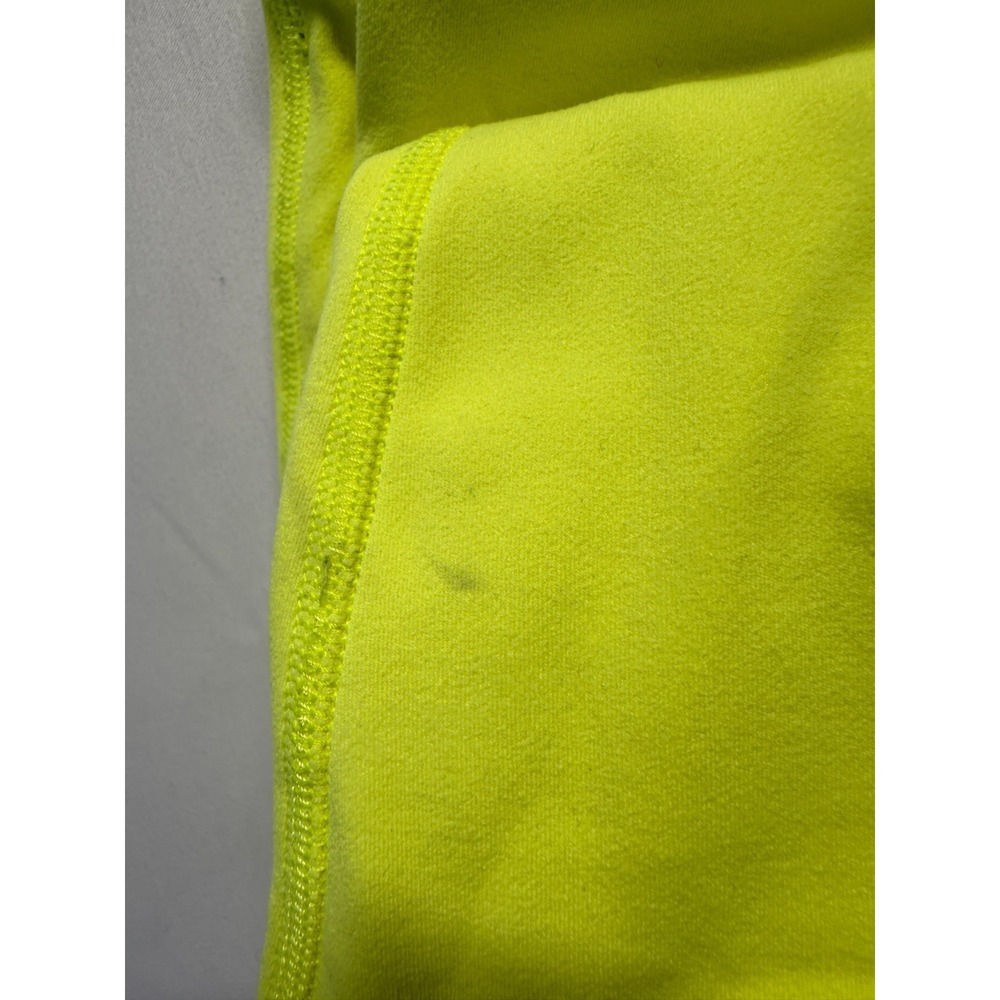 Lululemon Align High Rise Cropped Leggings Womens 12 Neon Yellow Yoga Athleisure - Picture 8 of 8